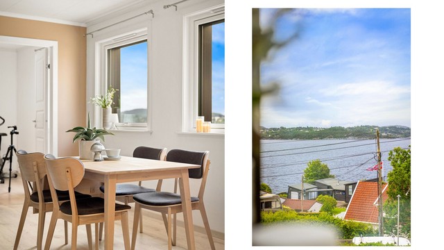 Her bor man i stille og rolige omgivelser med nydelig utsikt over Byfjorden og Herdlefjorden, mot Askøy og Holsøy.