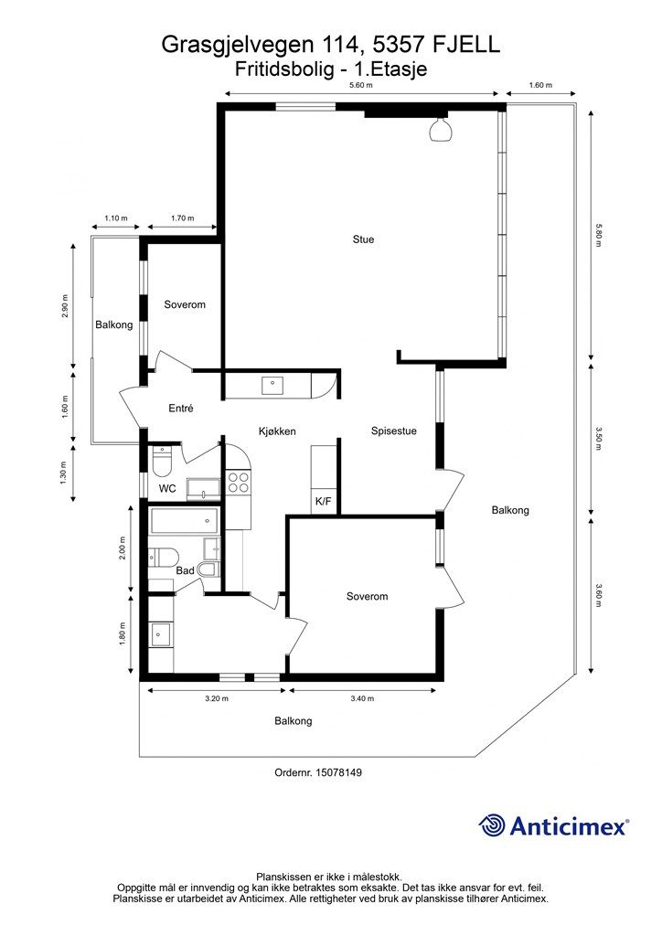 Plantegning - 1.Etasje