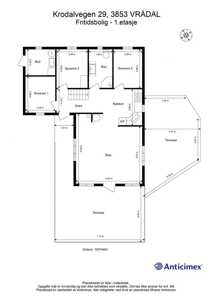 Plantegning 1.etasje