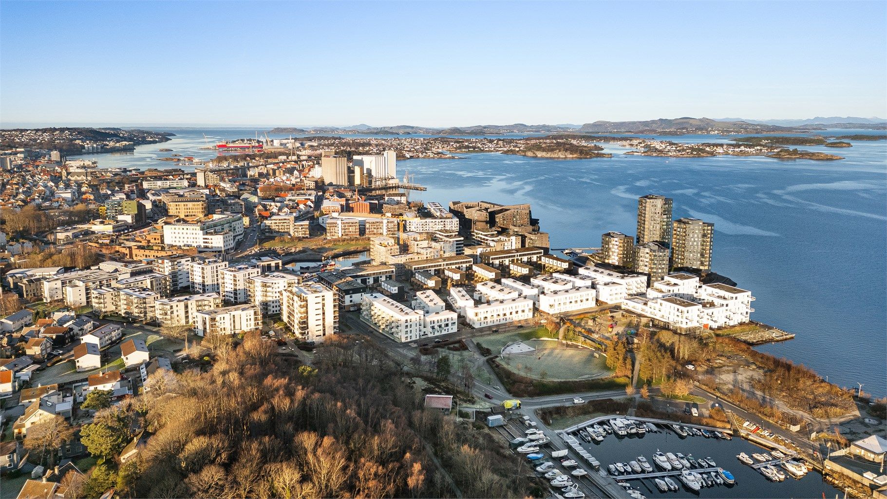 Leiligheten har flott beliggenhet sentralt på Storhaug, og nærhet til "alt"