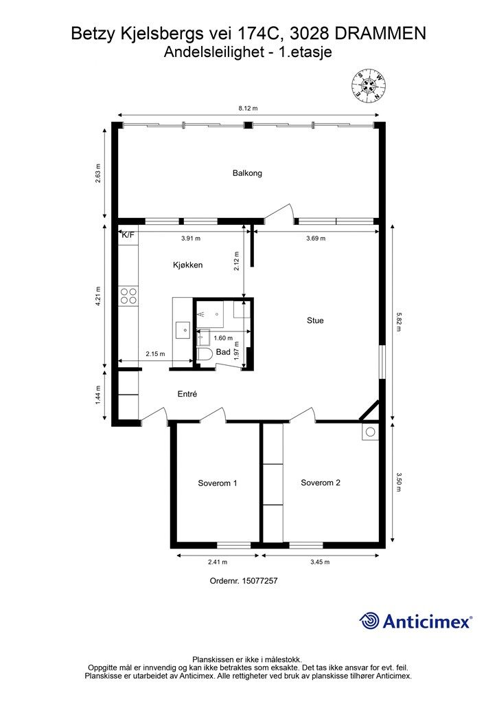 Plantegning 1. etasje