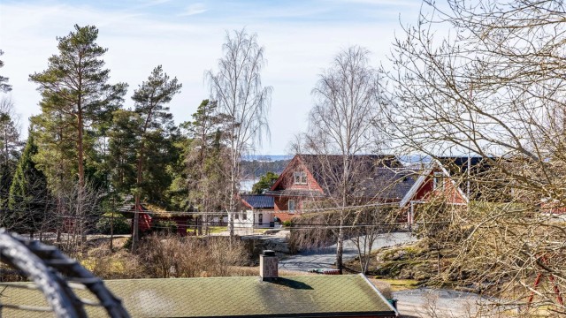 Utsikt fra terrassen - fremhevet med zoom.