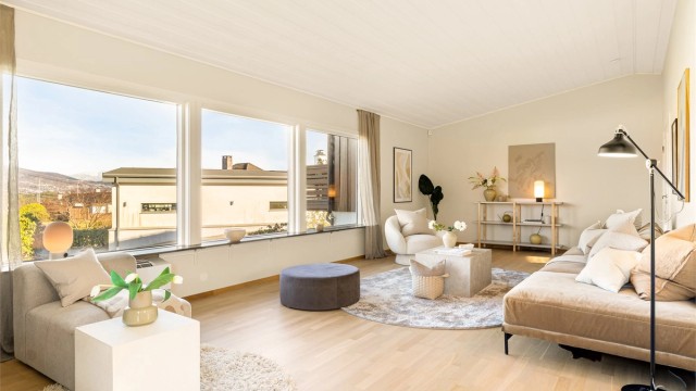 Masse lysinnslipp og fin utsikt.