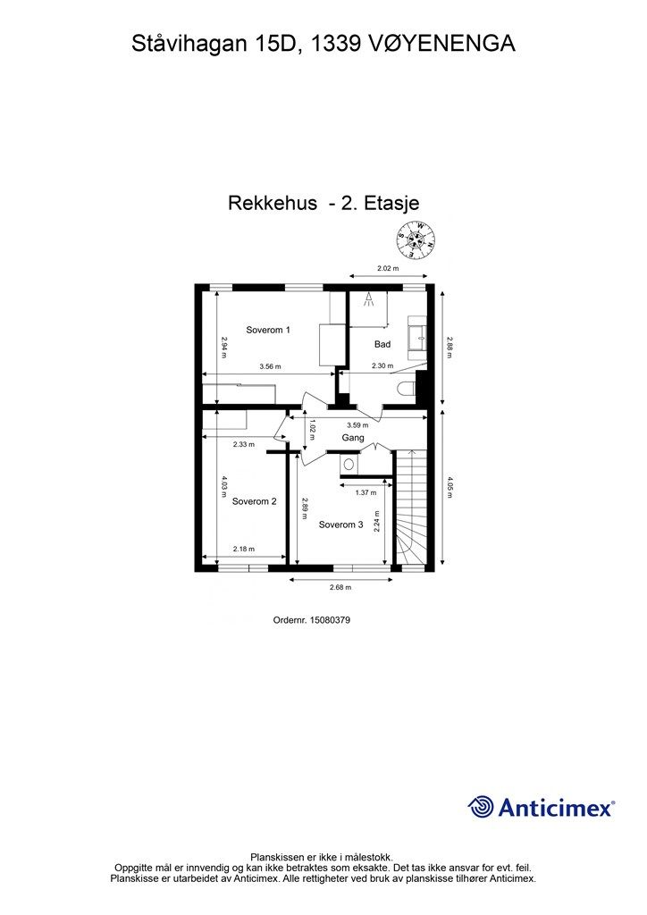 Plantegning- 2. Etasje