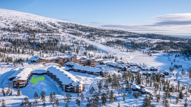 Herlig 4-roms frontleilighet med gode solforhold