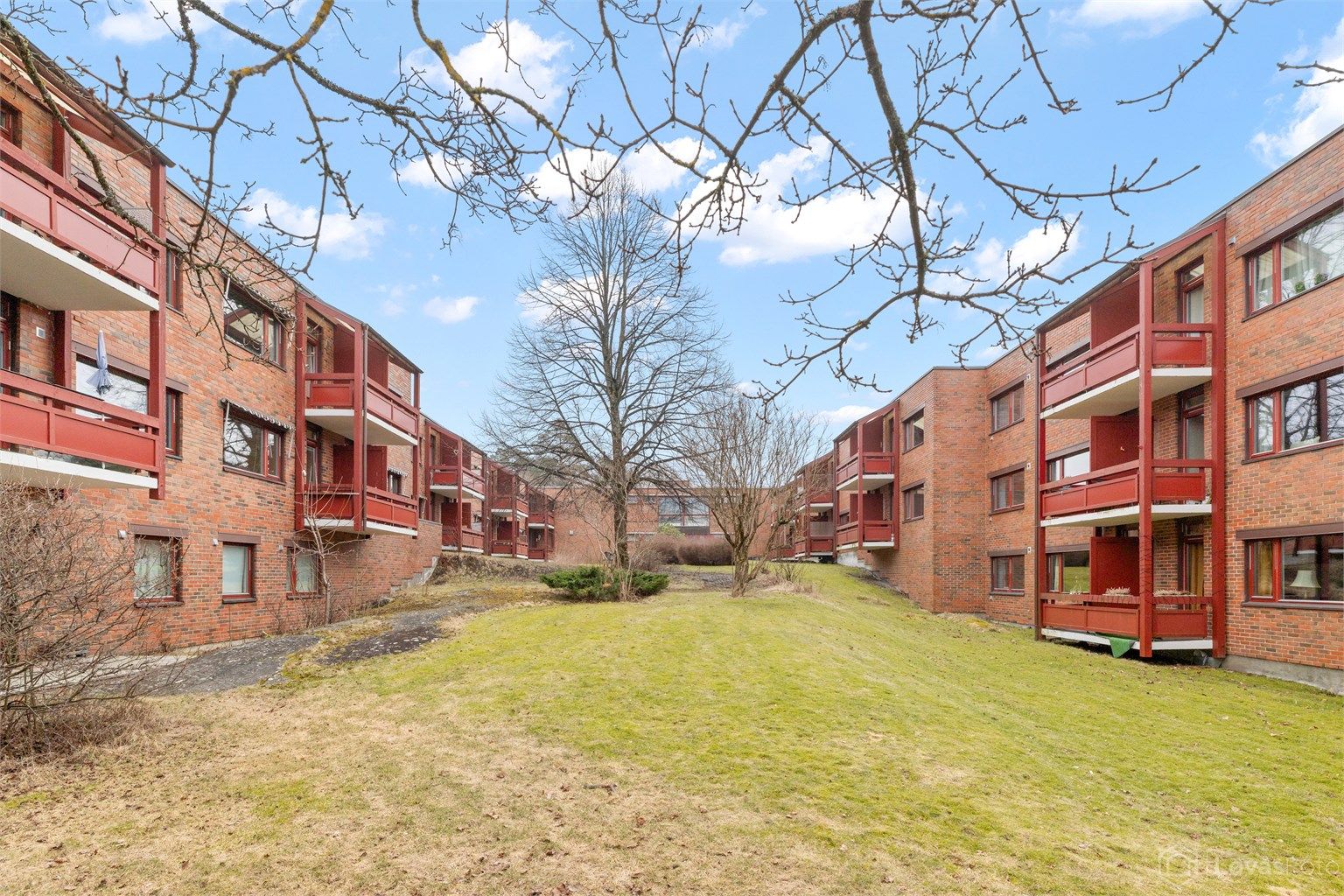 Fellesareal i atriet