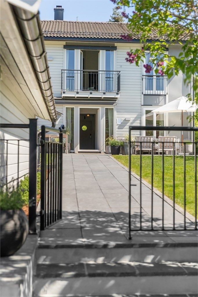 En innbydende velkomst til boligen