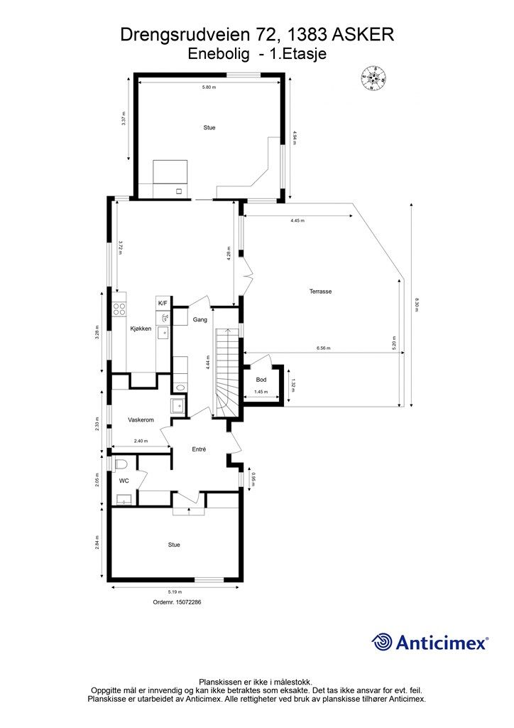 Plantegning - 1.Etasje