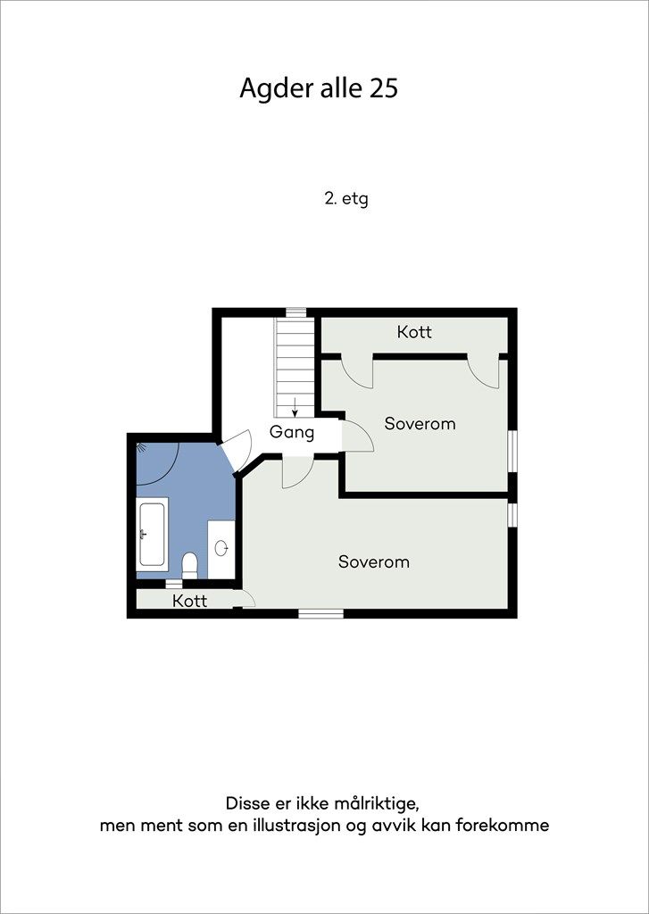 Plantegning 2 etasje 