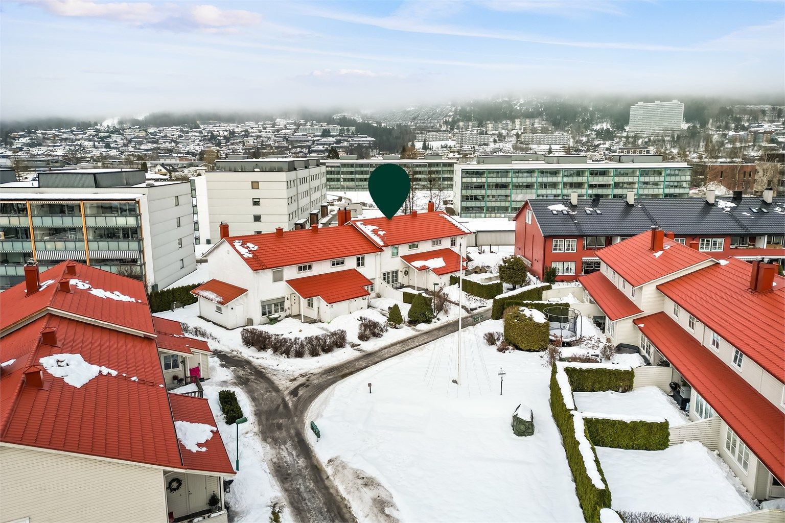 Fasade - Vinterbilde