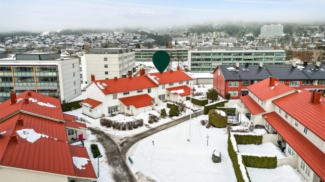 Fasade - Vinterbilde