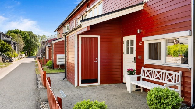 Velkommen til Kremlegrenda 72. Boligen ligger i familievennlige omgivelser, bilfritt og gangavstand til skole og barnehager.