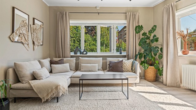 Velkommen til Drammensveien 116A – en fantastisk hjørneleilighet med gjennomgående god planløsning