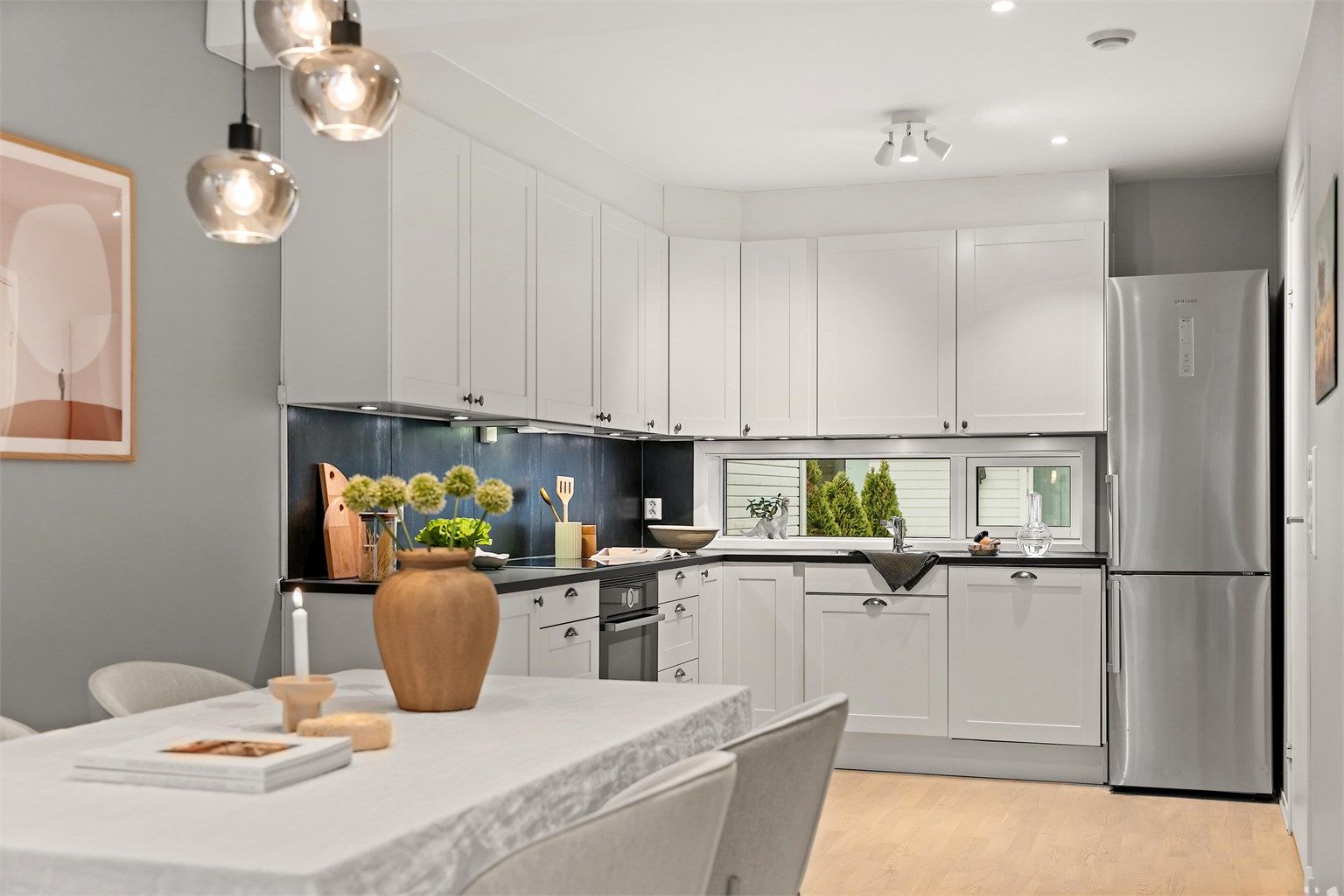 Kjøkkenet er fra kvalitetsleverandøren Sigdal.