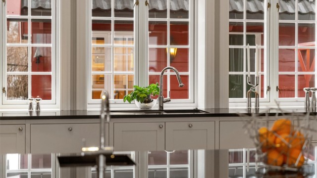 Det delikate kjøkkenet er en fryd å kokkelere på