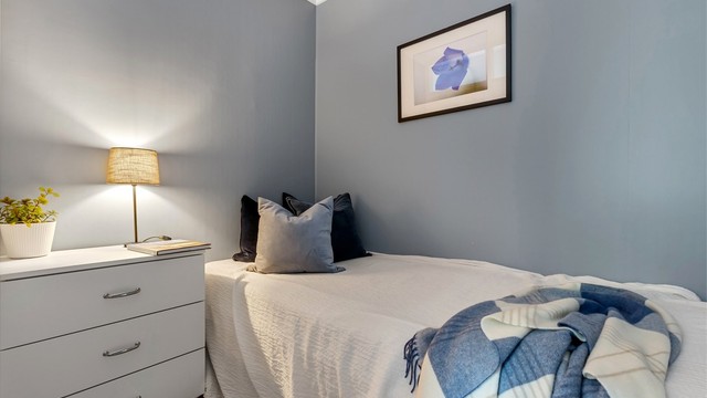 Sovealkove med plass til dobbeltseng