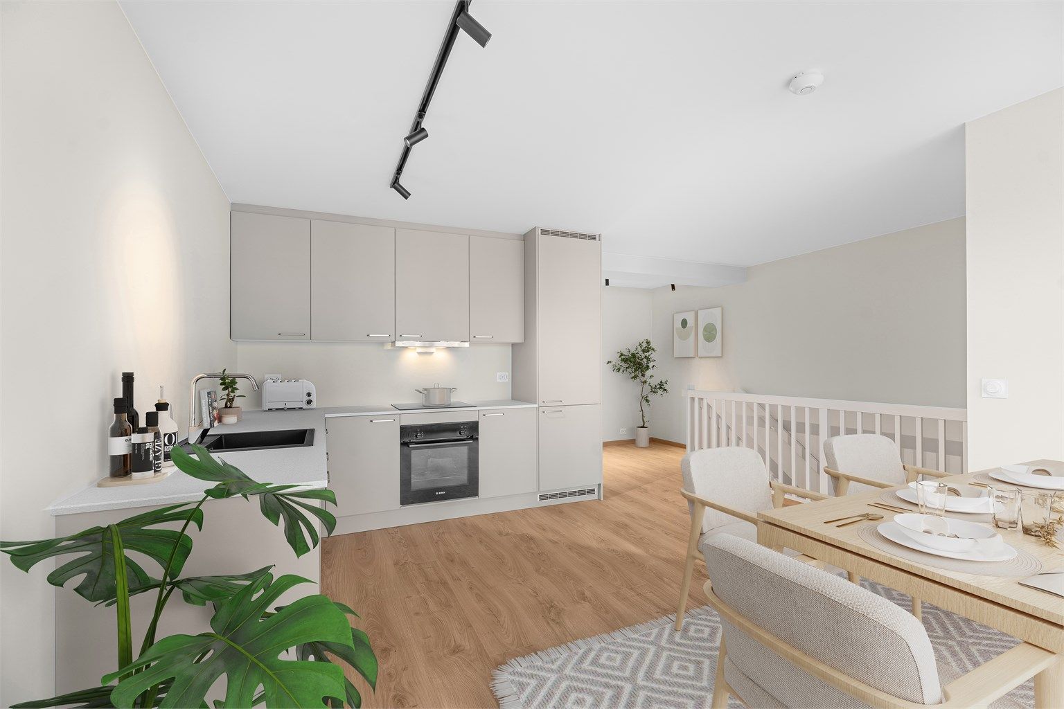 Velkommen til Skippergata 107 - 3-roms leilighet på 75 kvm bra med 2 bad og 2 soverom!