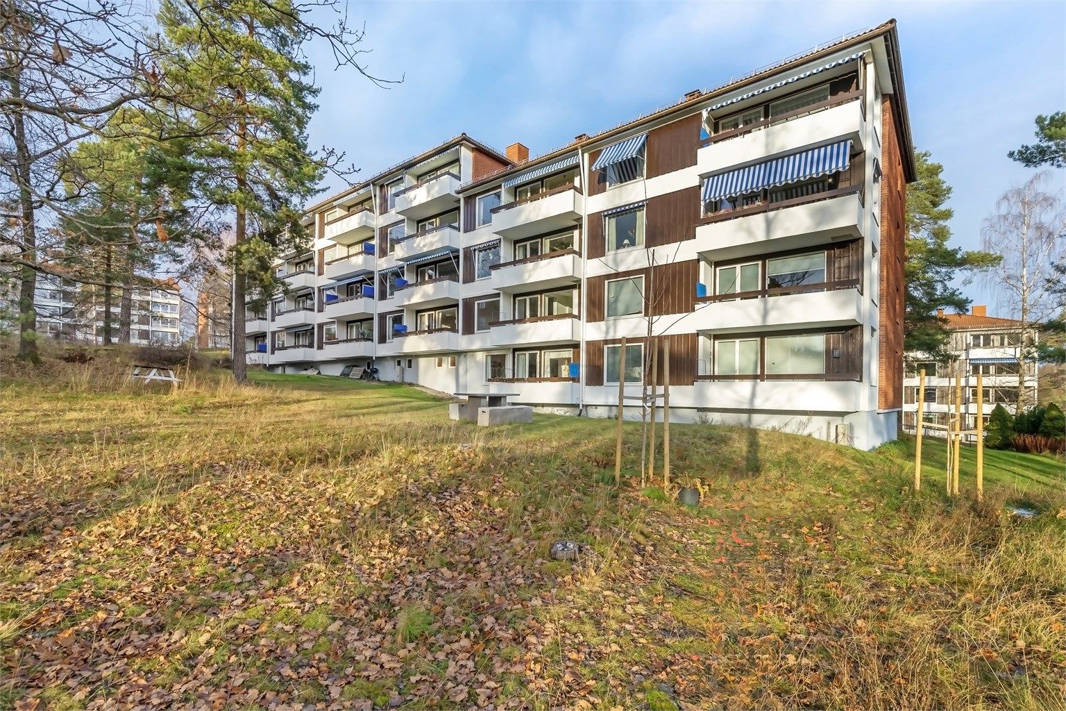 Sjøen er bare noen få minutters gange unna – perfekt for et forfriskende morgenbad eller en rolig kveldsdupp