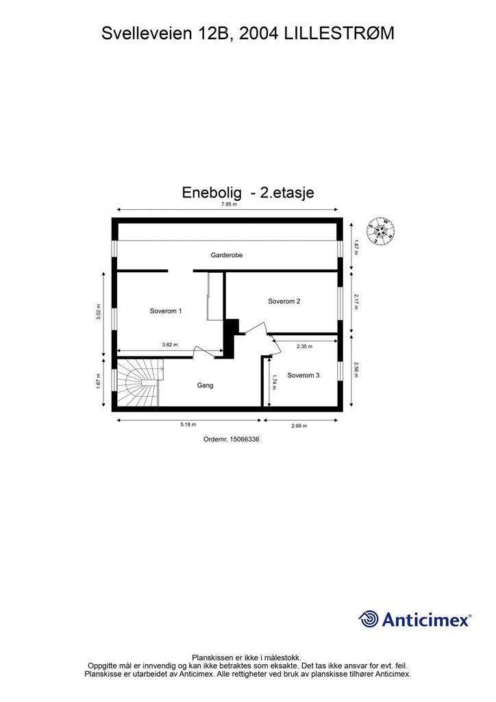 Plantegning 2.etasje 