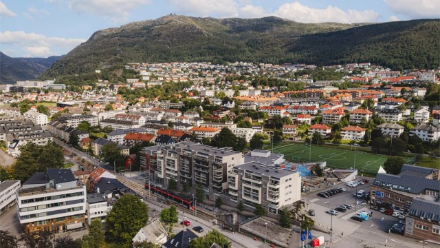 Kort vei til flotte turområder i byfjellene
