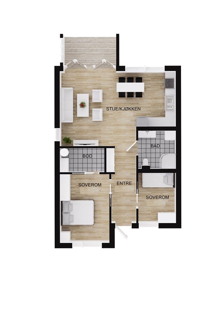 Veiledende planskisse