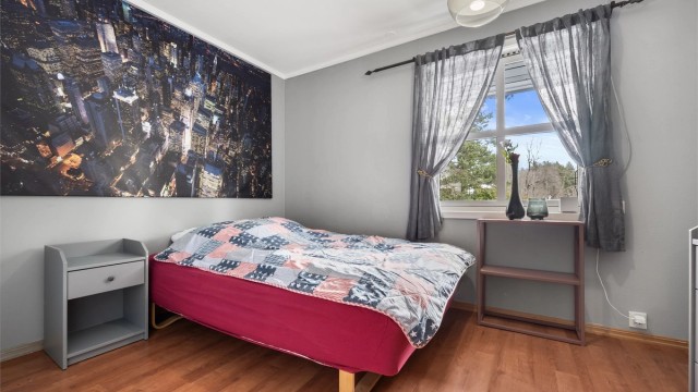 Rommene egner seg godt som, barnerom, gjesterom eller kontor – alt etter behov.