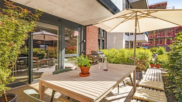 Moderne 3-roms leilighet i 1. etasje i Frysjaparken (Foto: Hanne Bruland/FotoHanne)