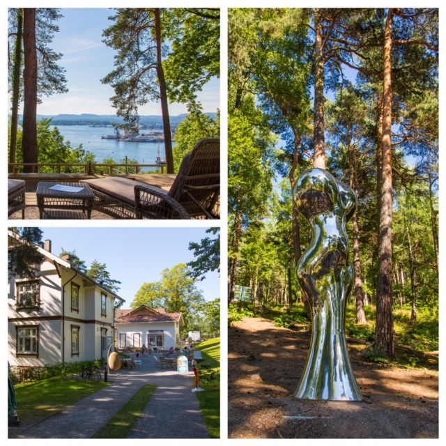 Hyggelig turvei til Ekebergparken med skulpturer, samt café og restaurant