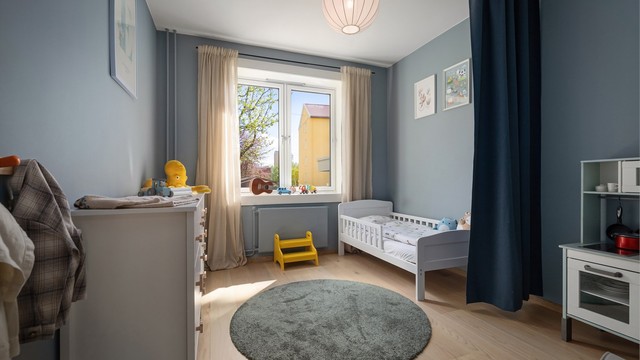 Passer fint som barnerom, gjesterom eller kontor