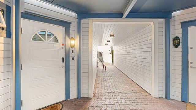 Hyggelig inngangsparti