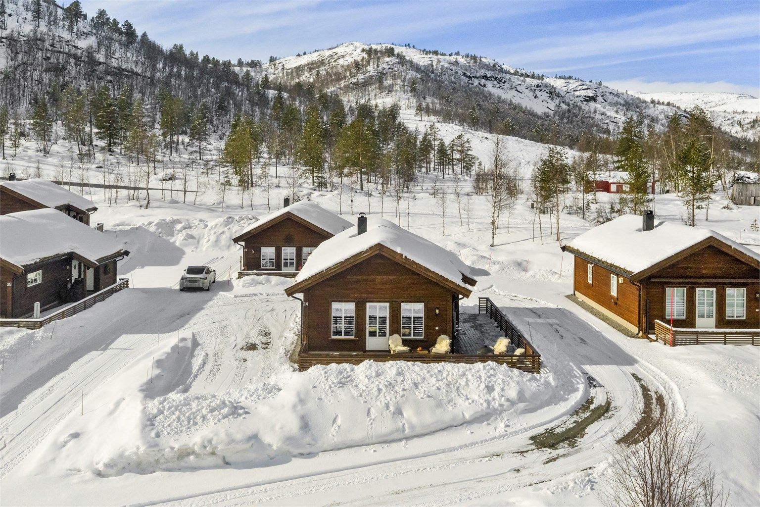 Velkommen til Sitåssvingen 24 - Ny arealeffektiv hytte på Brokke