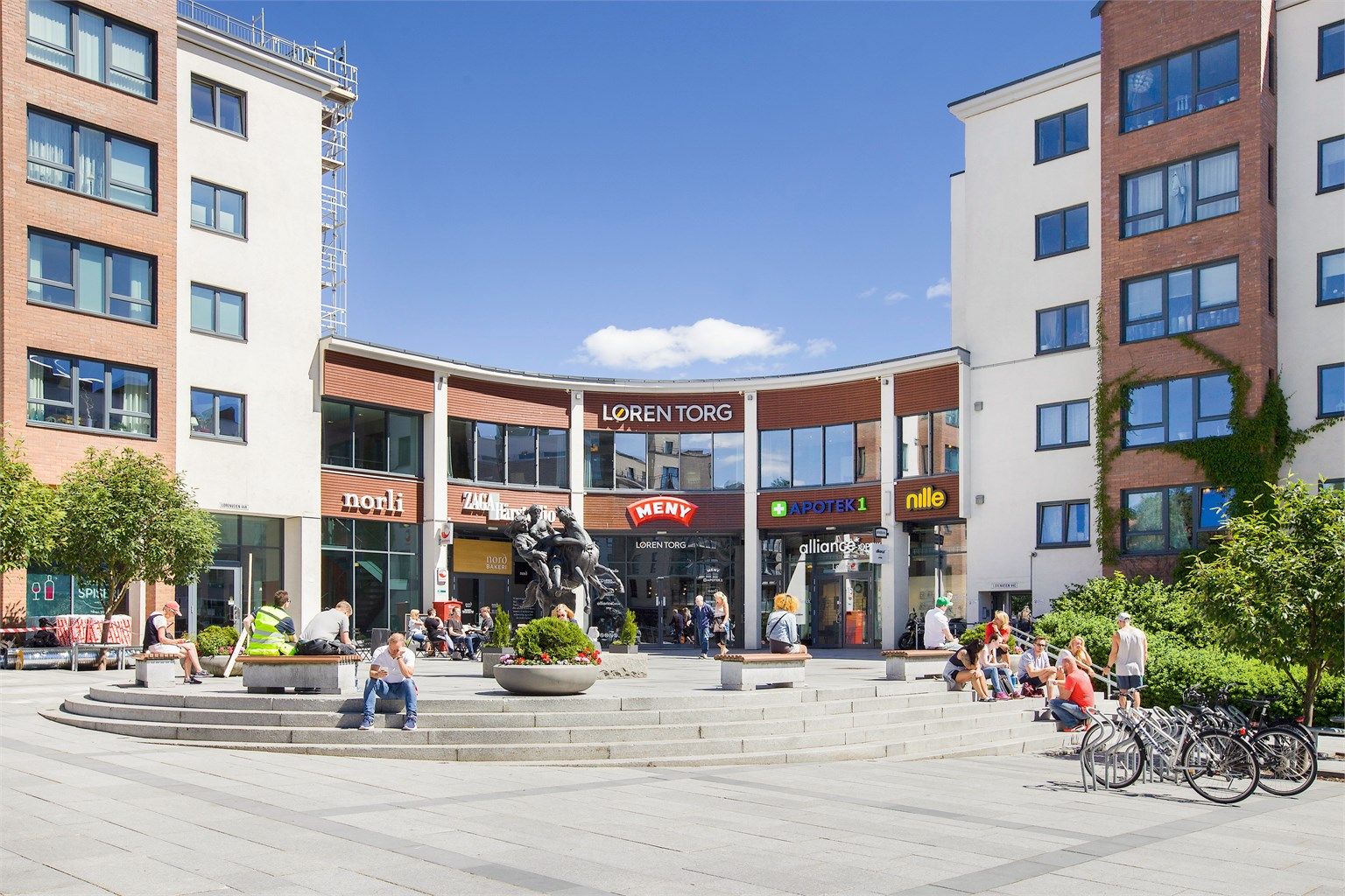 Løren Torg - et hyggelig lite kjøpesenter i nabolaget 