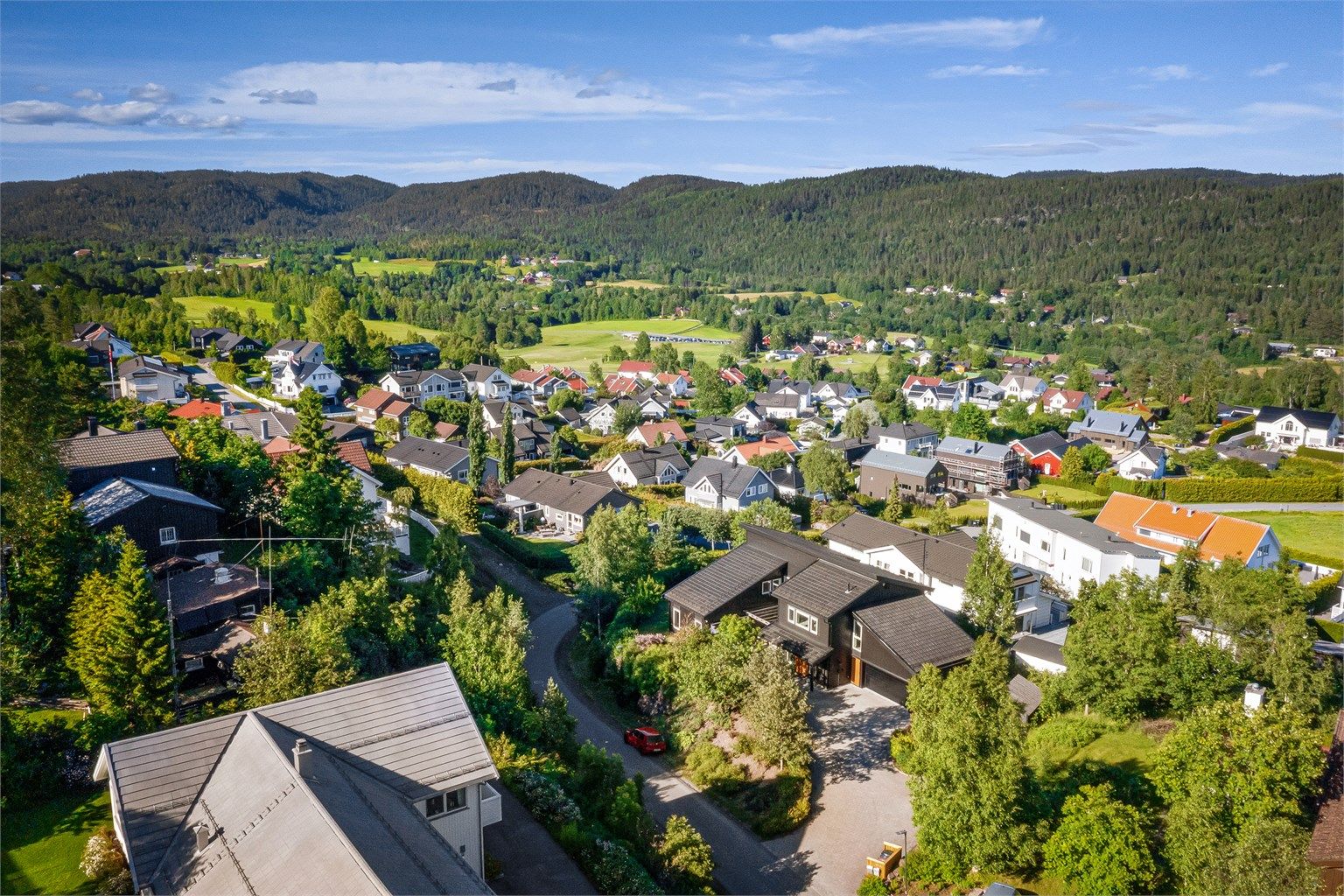Lommedalen byr på landlige og naturskjønne omgivelser