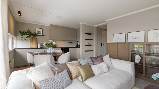 Leiligheten har fått installert nytt ventilasjonsanlegg fra Villavent.