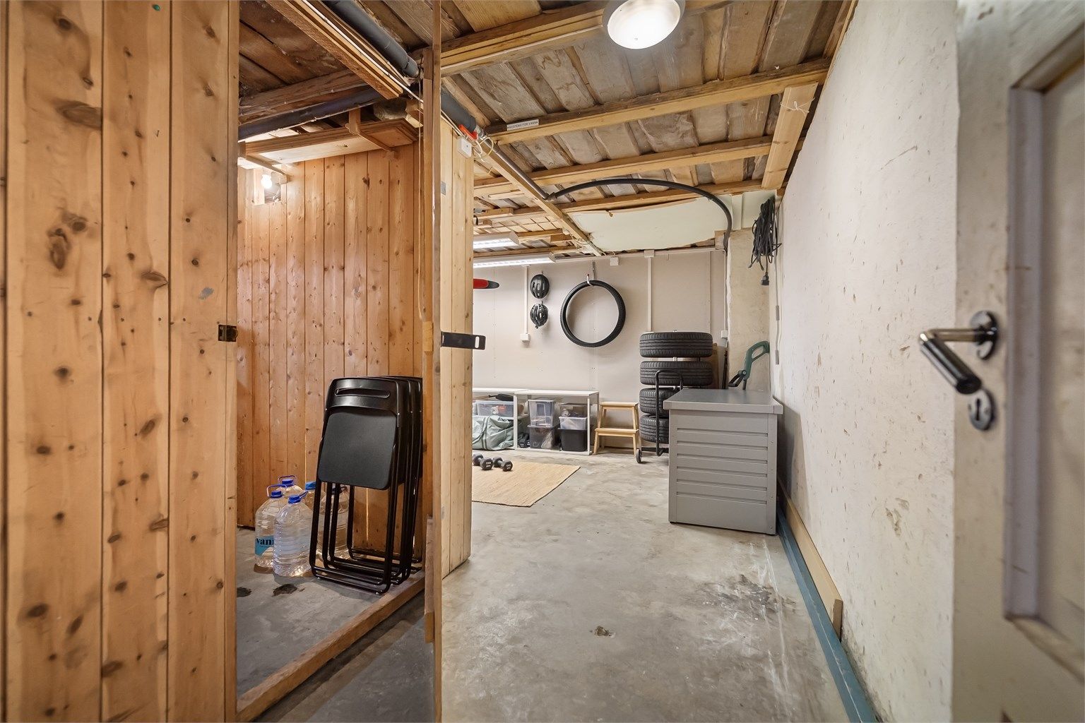 Boden er til sammen på hele 21 kvm!