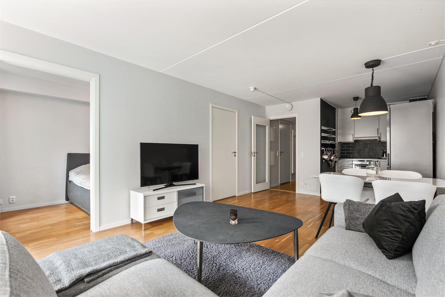 Perfekt for førstegangskjøpere, utleie eller de som ønsker en leilighet i sentrum - foto: Oh Shots