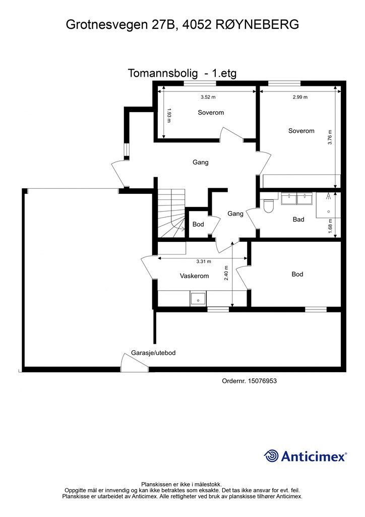 Plantegning 1.Etasje.