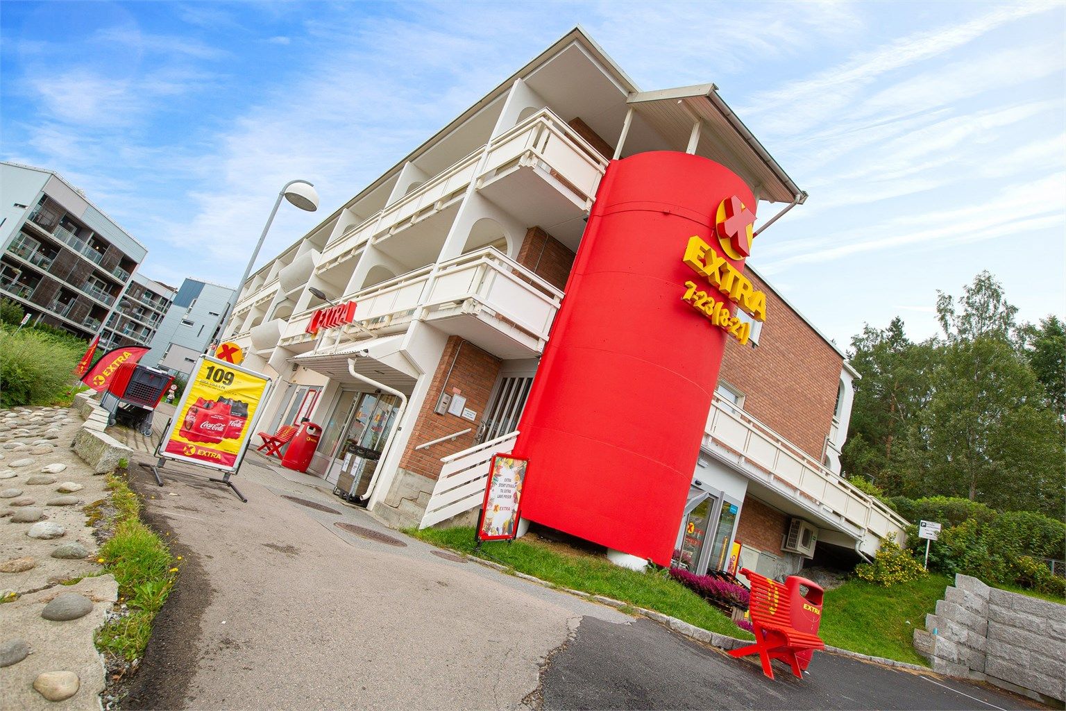 Nærbutikken, i gangavstand fra boligen din. 