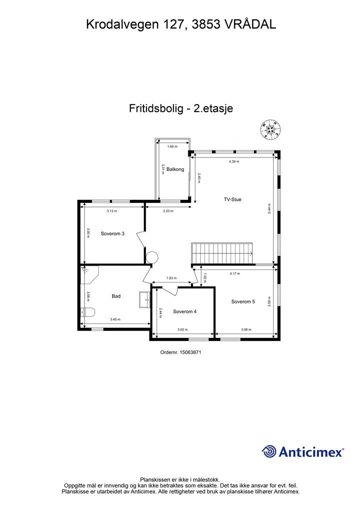 Plantegning 2.etasje