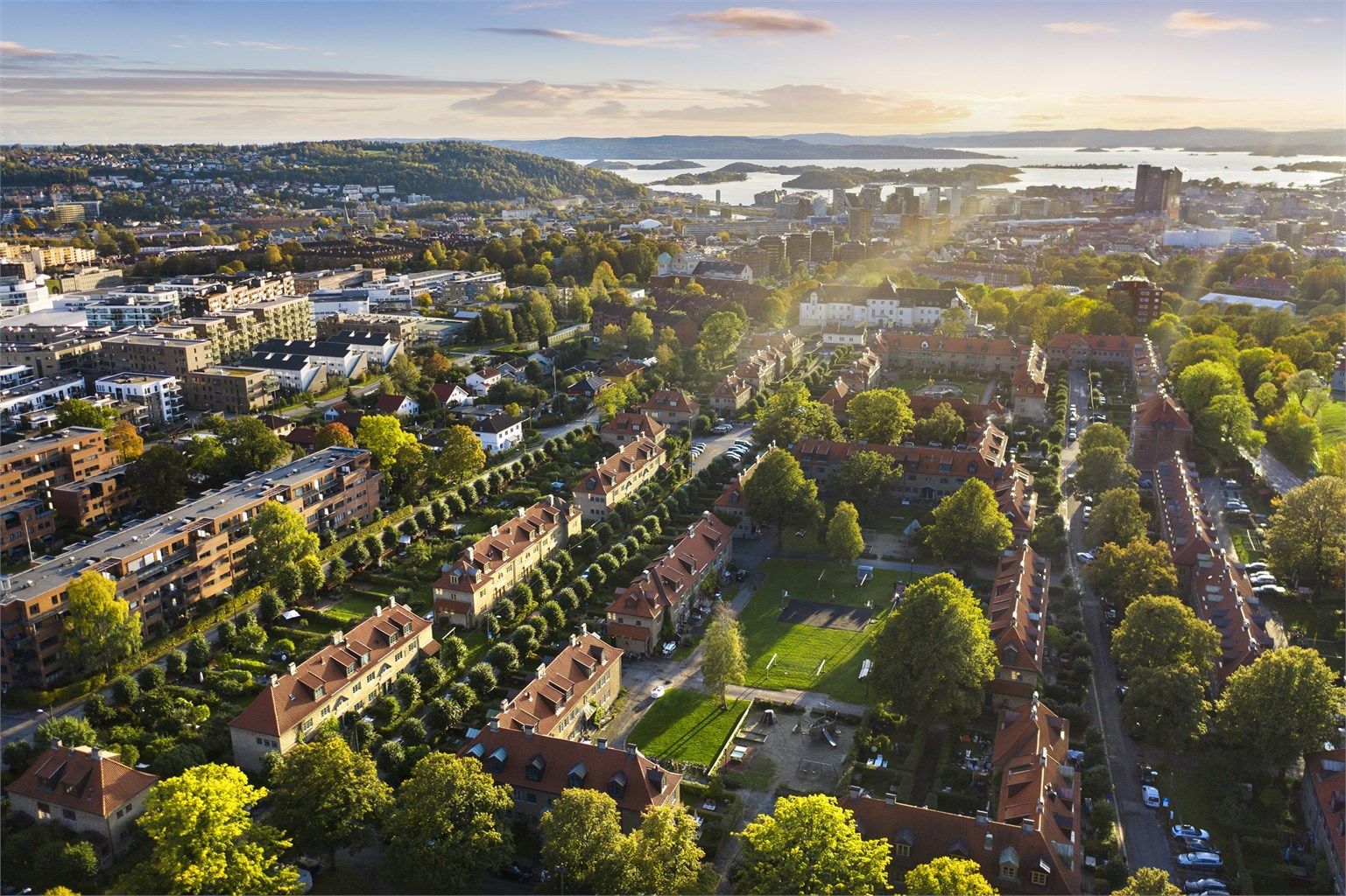 Idylliske Lille Tøyen Hageby er en av de nærmeste naboene