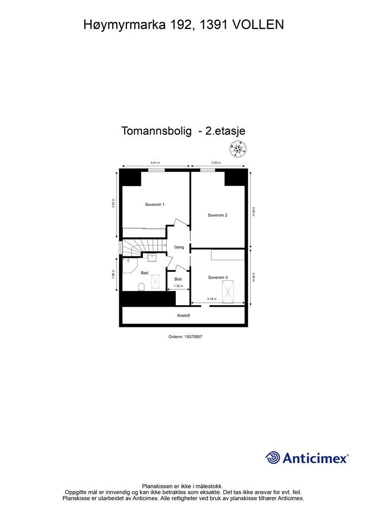 Plantegning 2.etasje