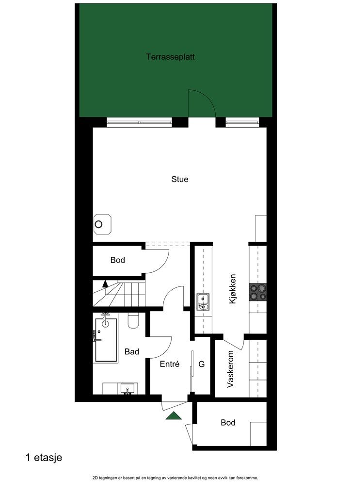 Plantegning 1.etasje