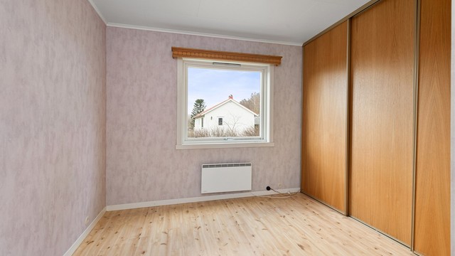 Soverom i leiligheten i første etasje