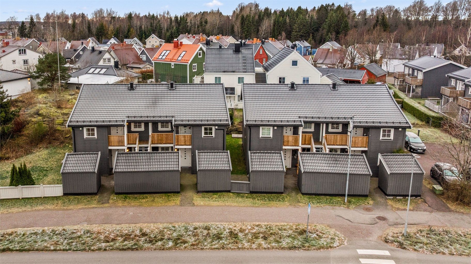 Fasade sett fra Rønningveien