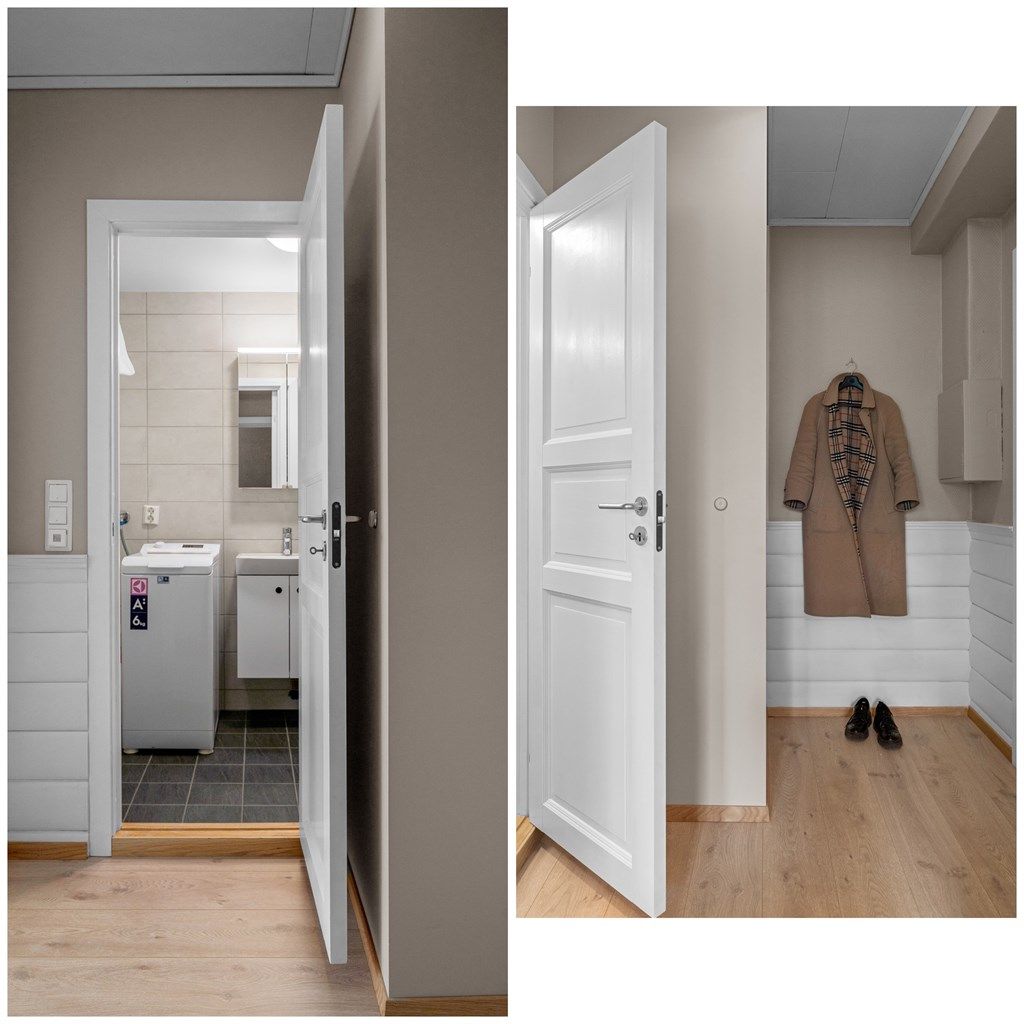 - Det første som møter deg er en hyggelig gang - 