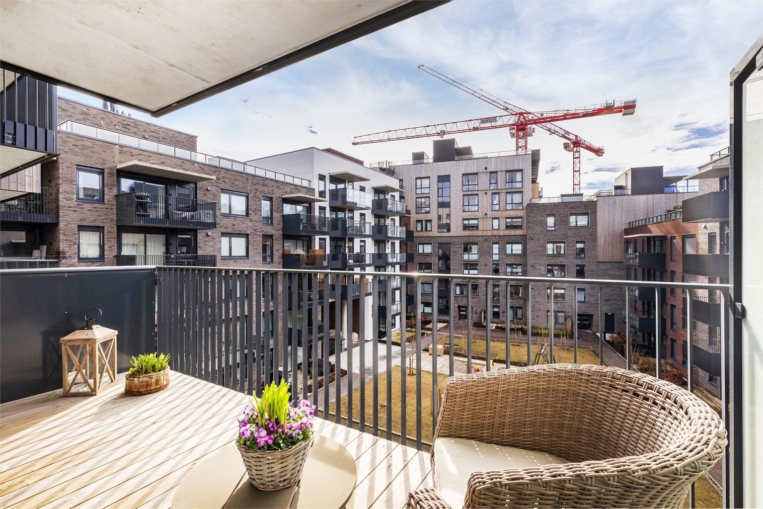 Velkommen til populære Frysjaparken og Frysjaveien 40B, en lekker og moderne 2-roms leilighet! Foto: Hanne Bruland/FotoHanne