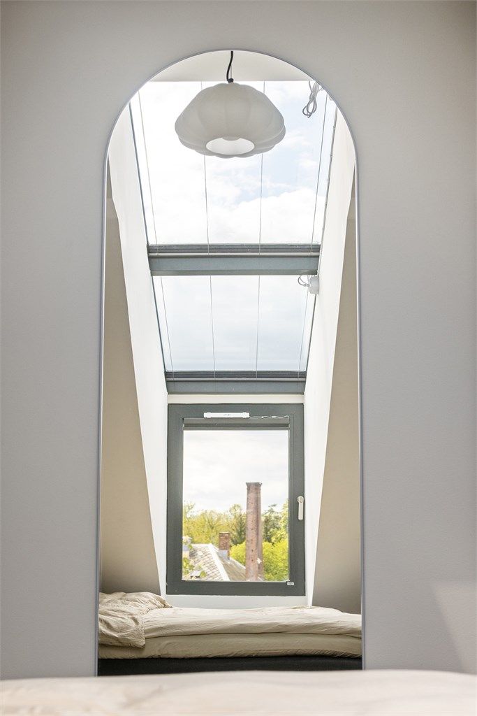 Leiligheten har balansert ventilasjon, som sikrer et sunt inneklima.
