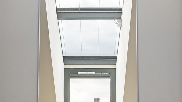 Leiligheten har balansert ventilasjon, som sikrer et sunt inneklima.