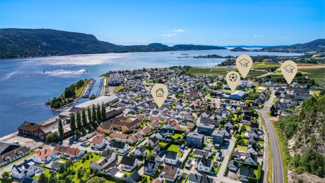 Kort vei til skoler- og barnehage