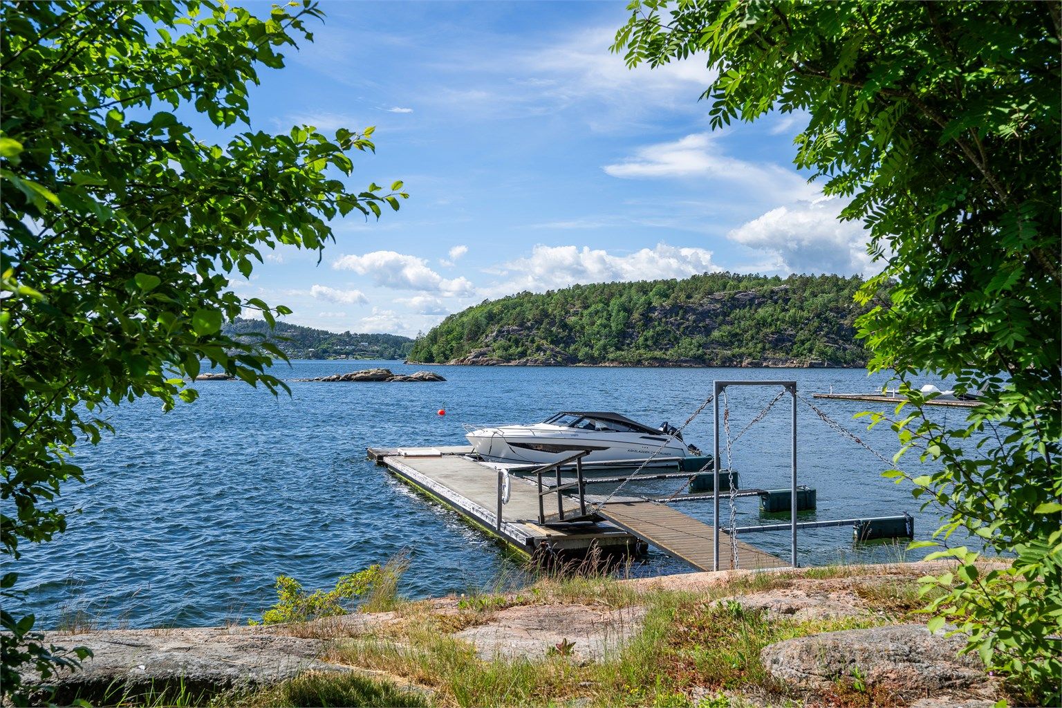 Medfølger 2 båtplasser.